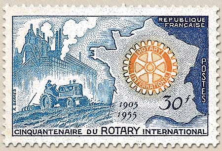 CINQUANTENAIRE DU ROTARY INTERNATIONAL 1905-1955