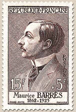 Maurice BARRÈS 1862-1923