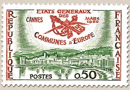 ÉTATS GÉNÉRAUX DES COMMUNES D’EUROPE CANNES MARS 1960
