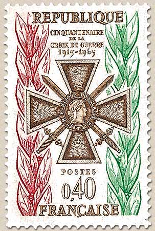 CINQUANTENAIRE DE LA CROIX DE GUERRE 1915-1965