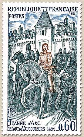 JEANNE D'ARC DÉPART DE VAUCOULEURS 1429