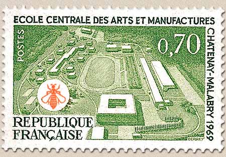 ÉCOLE CENTRALE DES ARTS ET MANUFACTURES À CHÂTENAY-MALABRY 1969