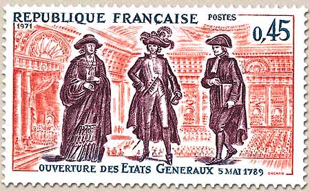OUVERTURE DES ÉTATS GÉNÉRAUX 5 mai 1789