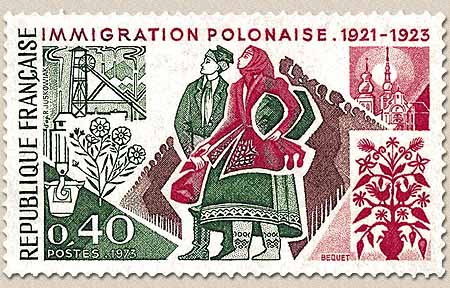 IMMIGRATION POLONAISE. 1921-1923
