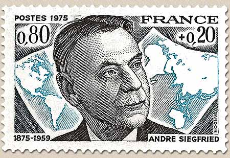 ANDRÉ SIEGFRIED 1875-1959