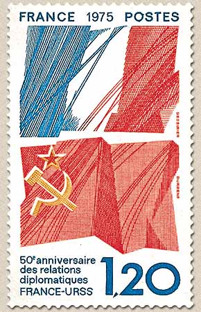 50e anniversaire des relations diplomatiques FRANCE-URSS