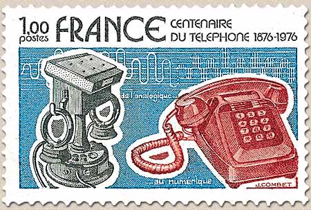CENTENAIRE DU TÉLÉPHONE 1876-1976 de l'analogique…au numérique