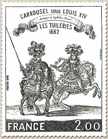 CARROUSEL SOUS LOUIS XIV LES TUILERIES 1662