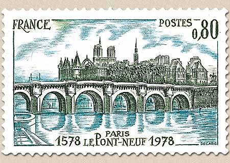 PARIS LE PONT-NEUF 1578-1978