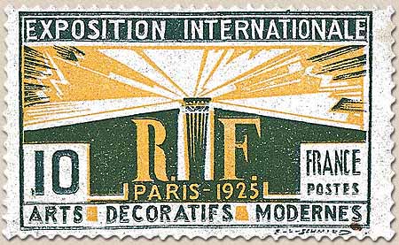 EXPOSITION INTERNATIONALE PARIS - 1925 ARTS DÉCORATIFS MODERNES
