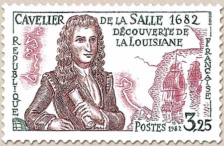 CAVELIER DE LA SALLE 1682 DÉCOUVERTE DE LA LOUISIANE