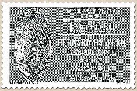 BERNARD HALPERN 1804-1978 TRAVAUX SUR L'ALLERGOLOGIE