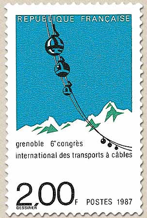 Grenoble 6e congrès international des transports à câbles