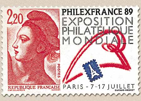PHILEXFRANCE 89 EXPOSITION PHILATÉLIQUE MONDIALE PARIS - 7 - 17 JUILLE