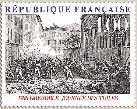 GRENOBLE, JOURNÉE DES TUILES 1788