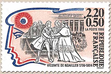 VICOMTE DE NOAILLES 1756-1804