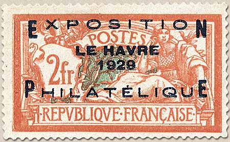 EXPOSITION LE HAVRE 1929 PHILATÉLIQUE