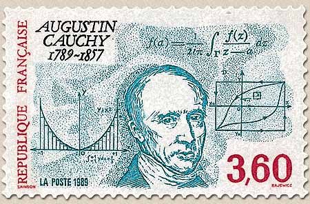 AUGUSTIN CAUCHY 1789-1857