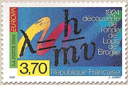 EUROPA 1924 découverte de l'onde de Louis de Broglie