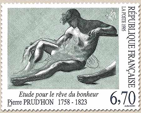 Pierre PRUD'HON (1758-1823) Étude pour le rêve du bonheur