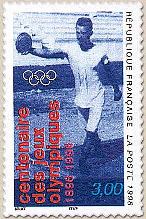 centenaire des Jeux olympiques 1896-1996