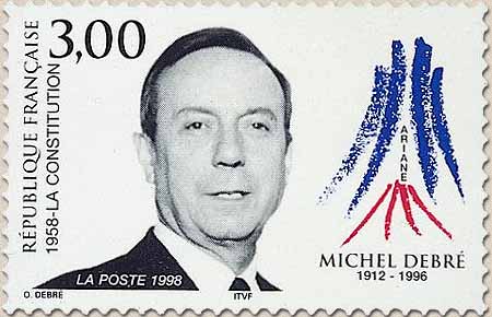 1998 1958-LA CONSTITUTION MICHEL DEBRÉ 1912-1996