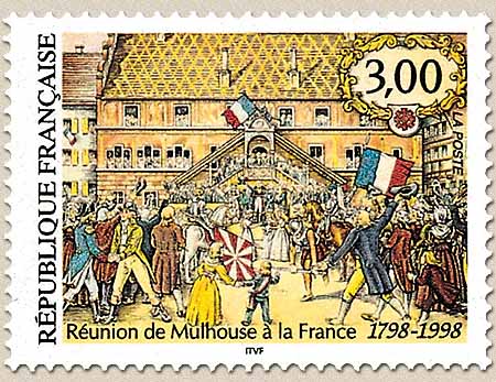 Réunion de Mulhouse à la France 1798-1998