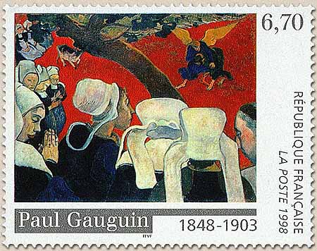 Paul Gauguin 1848-1903  "Vision  après le sermon"