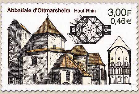 Abbatiale d'Ottmarsheim Haut-Rhin