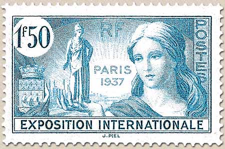 PARIS 1937 EXPOSITION INTERNATIONALE