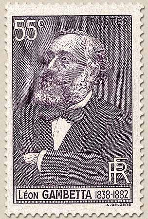 LÉON GAMBETTA 1838-1882