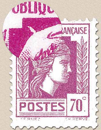 Type Marianne d'Alger