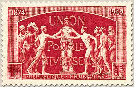 UNION POSTALE UNIVERSELLE 1874-1949