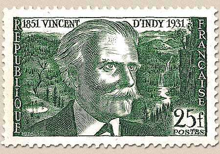 VINCENT D'INDY 1851-1931