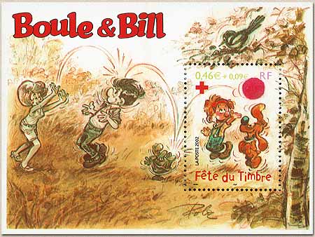 Fête du timbre Boule & Bill