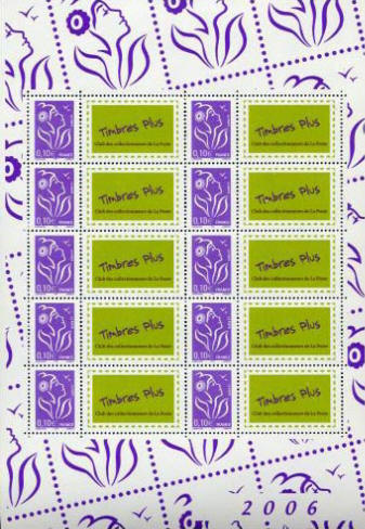 Marianne de Lamouche - timbres plus