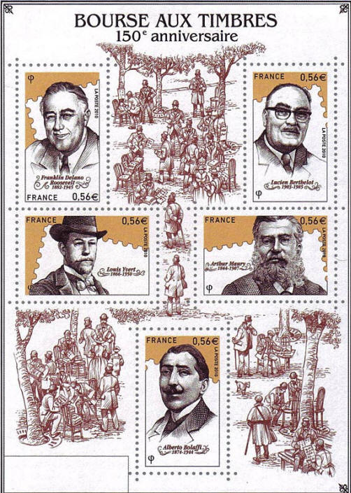Bourse aux timbres - 150e anniversaire