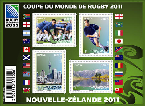 Coupe du Monde de rugby 2011 Nouvelle-Zélande 2011
