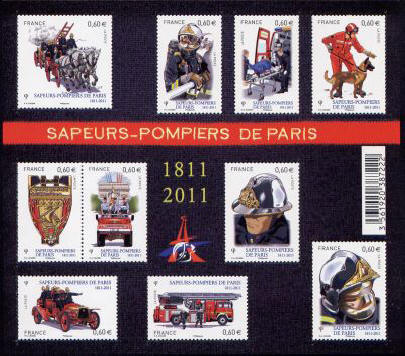 sapeurs pompiers de Paris 1811 2011