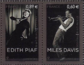 France-États-Unis MILES DAVIS / ÉDITH PIAF